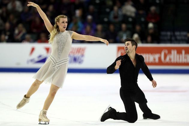 Madison Hubbell - Zachary Donohue beim ISU Grand Prix 2018
