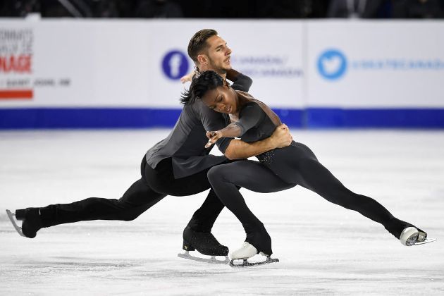 Vanessa James - Morgan Cipres aus Frankreich - Eiskunstlauf-Saison 2018-2019