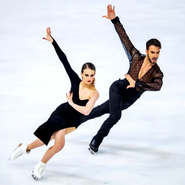 Gabriella Papadakis - Guillaume Cizeron im Kurzprogramm Eiskunstlauf-Saison 2018-2019