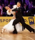 WDSF Grand Slam Finale 2018 Standard & Latein in Shanghai - hier Dmitry Zharkov - Olga Kulikova