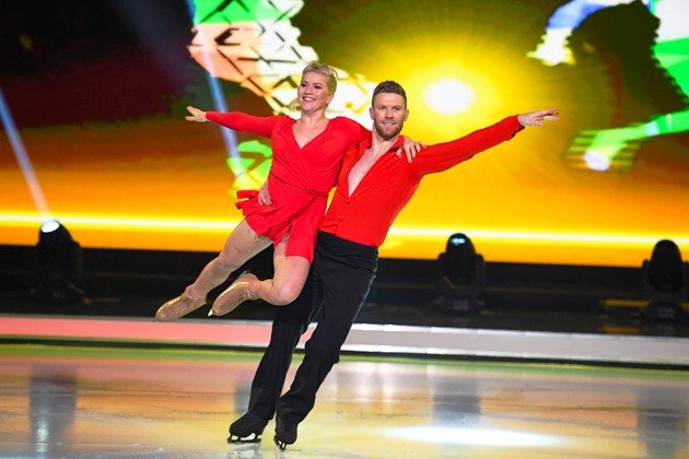 Aleksandra Bechtel - Matti Landgraf bei Dancing on Ice am 6.1.2019