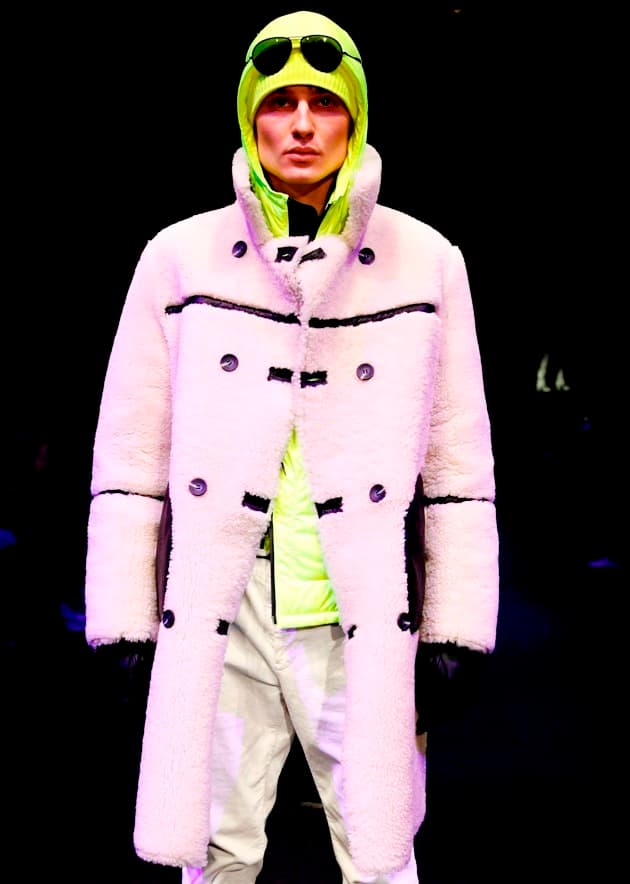 Teddy-Mantel für Herren von Bogner Wintermode 2019-2010 zur MBFW Fashion Week Berlin Januar 2019