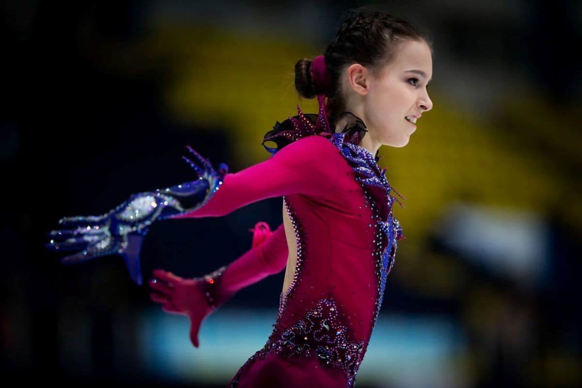 Anna Shcherbakova - Vize-Weltmeisterin - Junioren-Eiskunstlauf-WM 2019