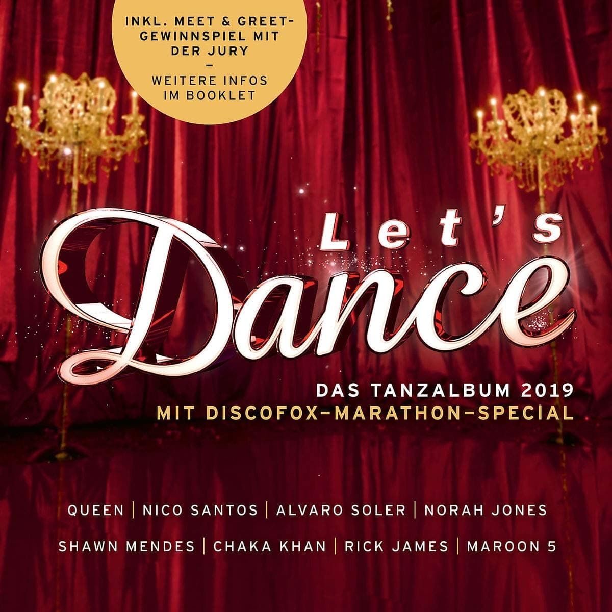 Let's dance CD 2019 - Die Songs bzw. Let's dance Musik von 2019