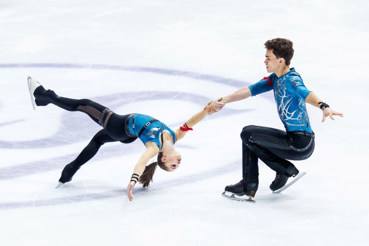 Polina Kostiukovich - Dmitrii Ialin - Junioren-Eiskunstlauf-WM 2019