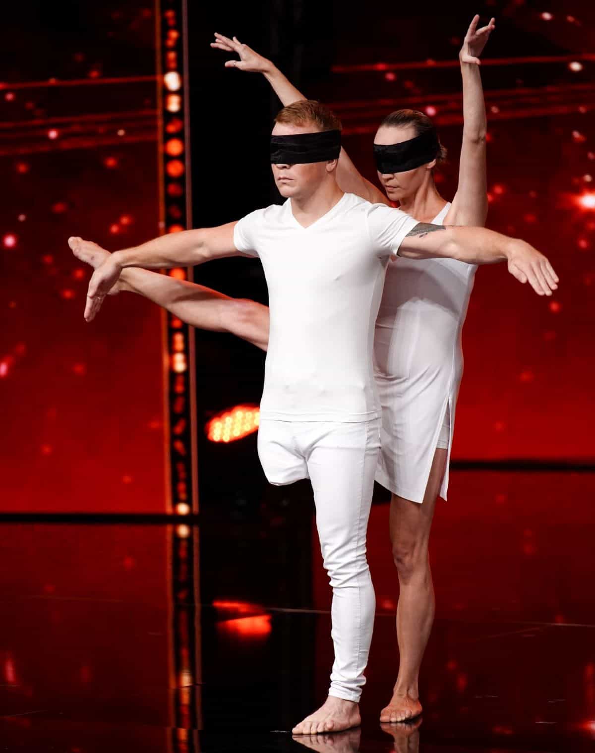 Evgeny Smirnov und Daria Smirnova beim Supertalent am 14.9.2019