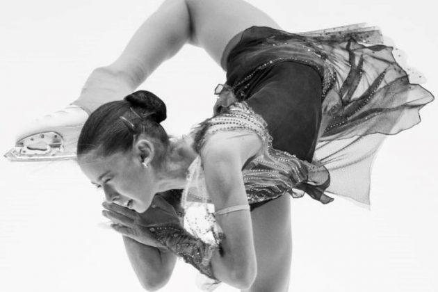 Kamila Valieva aus Russland beim Junior Grand Prix 2019