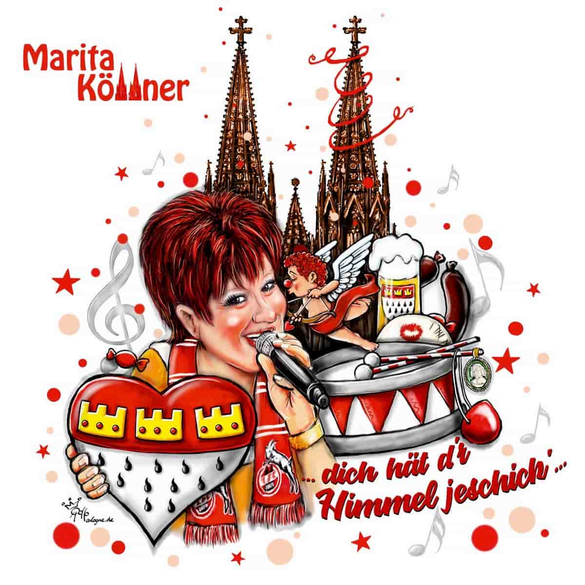Marita Köllner - CD Dich hät dr Himmel jeschick 2019