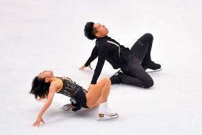 Eiskunstlauf ISU Grand Prix Finale 2019 5.-8.12.2019 Turin, Italien - hier Eisksuntlauf-Paar Wenjing Sui - Cong Han