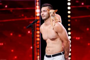 Gewinner - Sieger Supertalent 2019 Christian Stoinev und sein Hund Percy