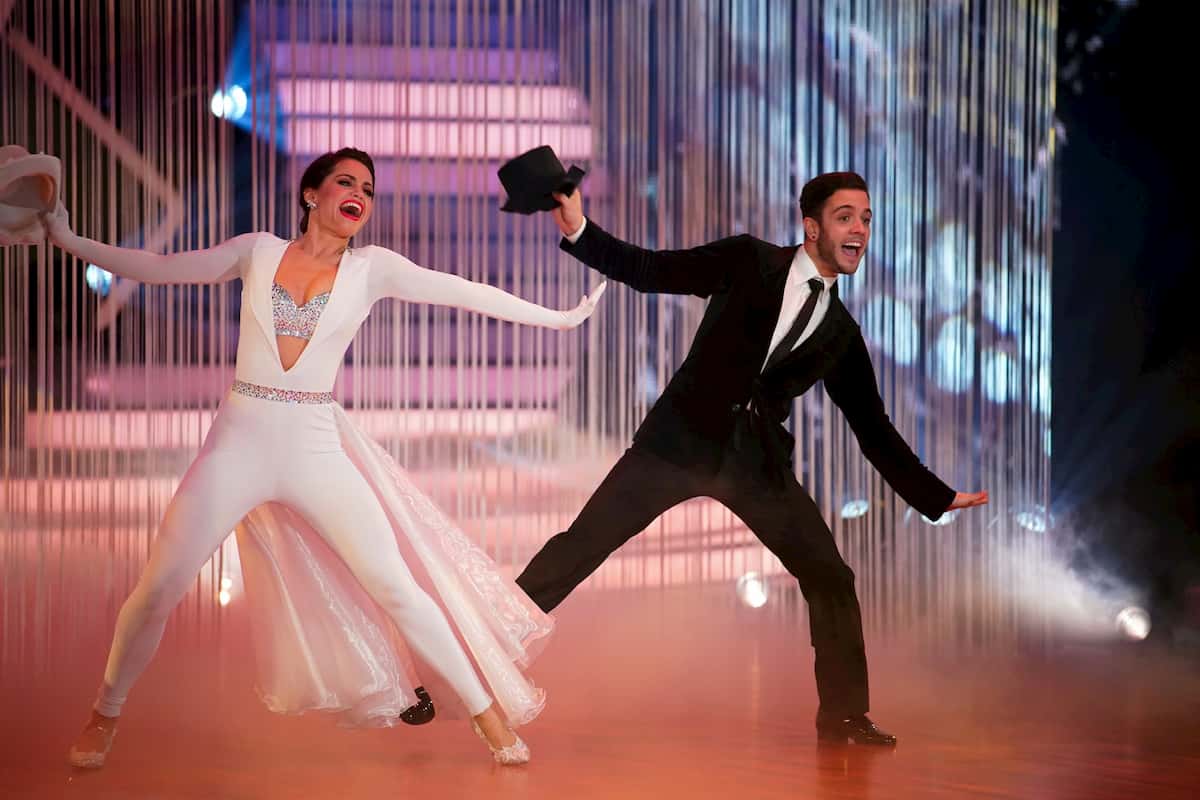 Luca Hänni und Christina Luft bei Let's dance am 27.3.2020