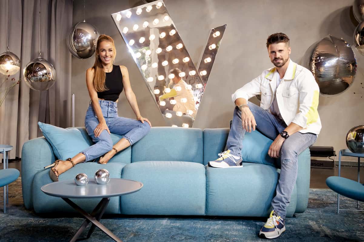 The Voice 2020 Moderatoren Annemarie Carpendale und Thore Schölermann