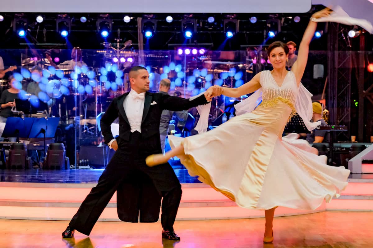 Marcos Nader - Alexandra Scheriau bei den Dancing Stars 2020 am 2.10.2020
