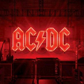 Neues ACDC-Album Power Up ab 13. November 2020 - hier im Bild das Platten-Cover, dass den berühmten Schriftzug AC/DC zeigt