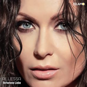 Allessa kündigt neue Schlager-CD Sommerregen an - hier das Cover des Schlagers "Verbotene Liebe"
