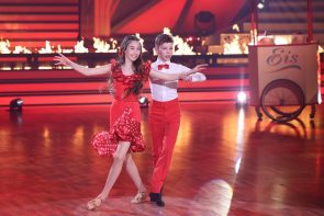 Let's dance Kids 1. Folge ab 9.4.2021, Fakten & Meinung - hier im Bild Angelina Stecher-Williams - Erik Rettich