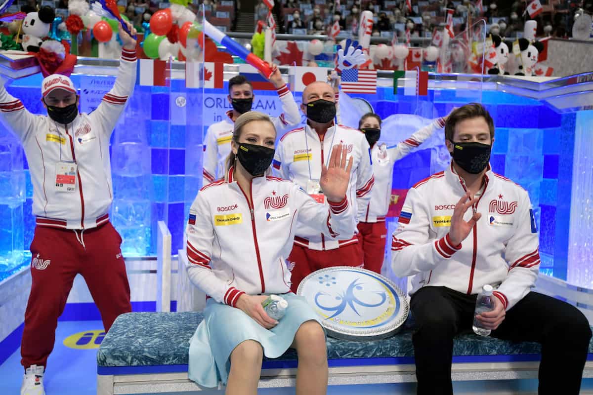 World Team Trophy 2021 in Osaka - Team Russland am 1. Tag in Führung