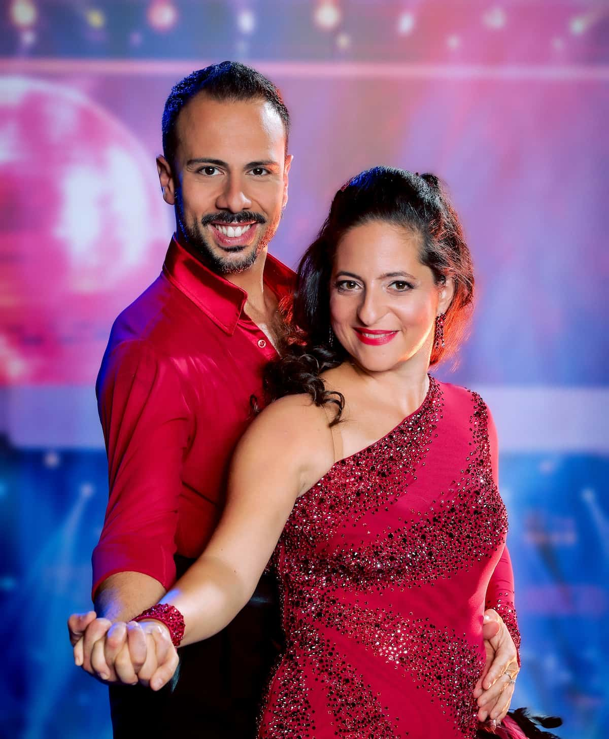 Caroline Athanasiadis - Danilo Campisi beim Start der Dancing Stars am 24.9.2021