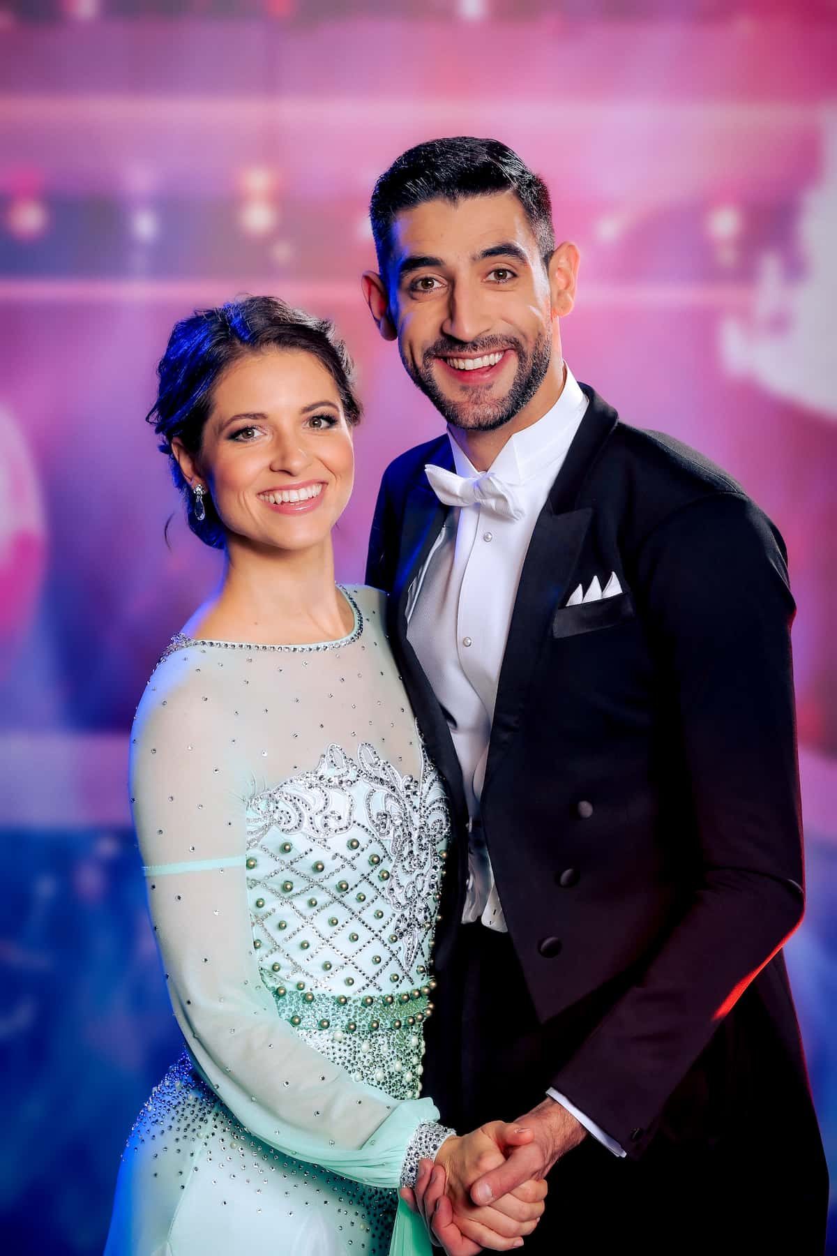 Kristina Inhof Dimitar Stefanin zum Start der Dancing Stars am 24.9.2021