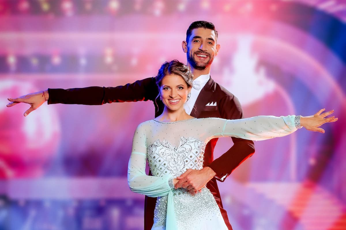 Kristina Inhof und Dimitar Stefanin bei den Dancing Stars 24.9.2021