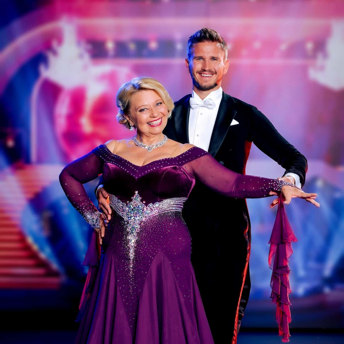 Margarethe Tiesel - Michael Kaufmann beim 1. Tanz der Dancing Stars am 24.9.2021