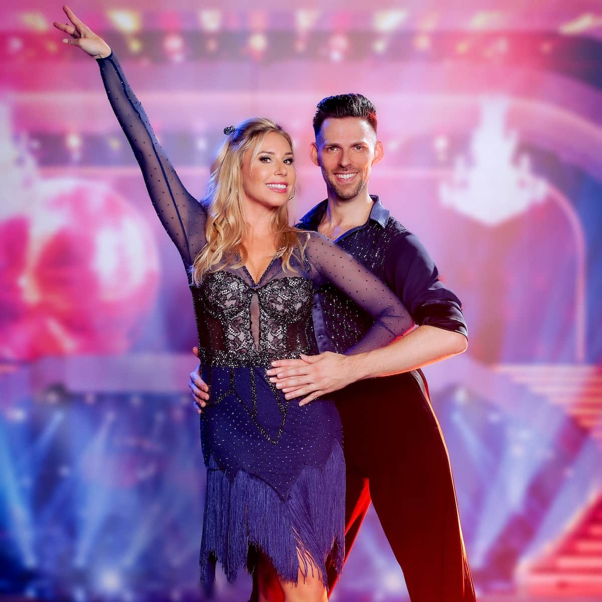 Nina Kraft und Stefan Herzog bei den Dancing Stars 24.9.2021