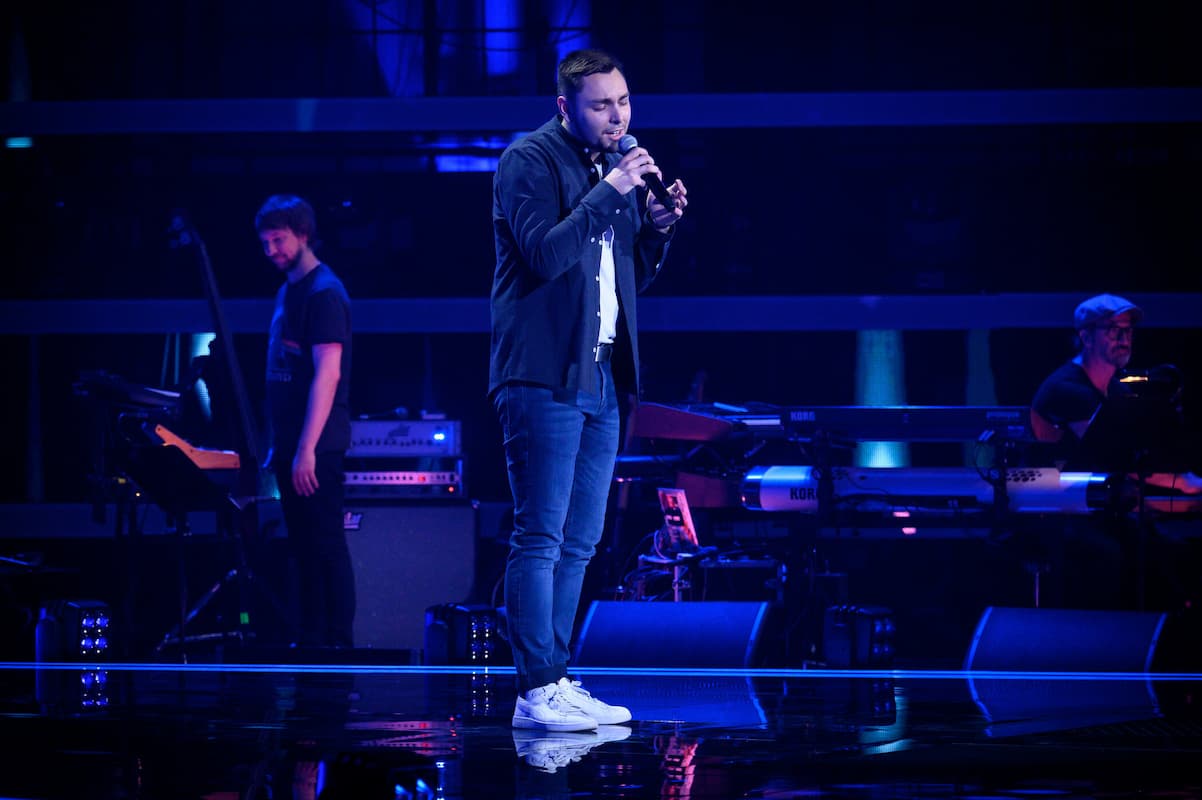 Andre bei The Voice of Germany am 31.10.2021