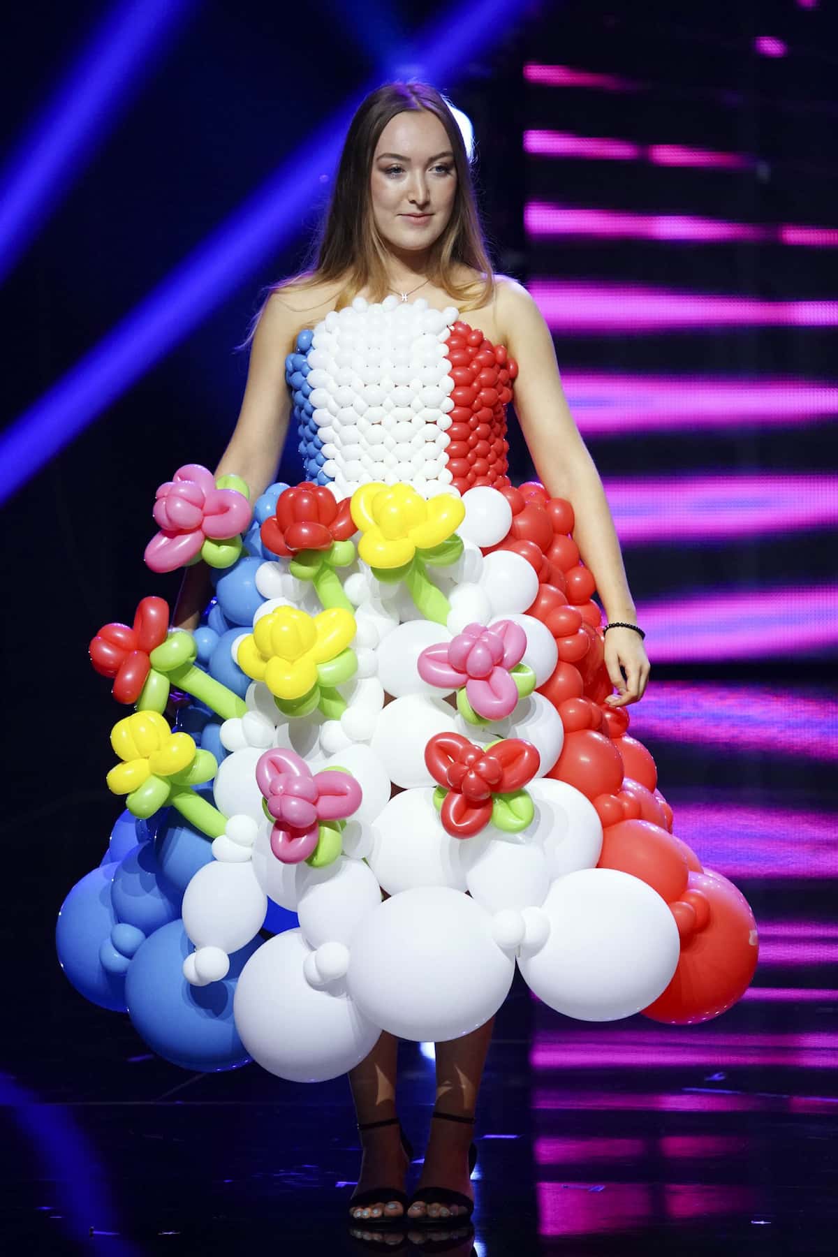 ein Model von Betty Balloon - Kandidatin beim Supertalent am 30.10.2021