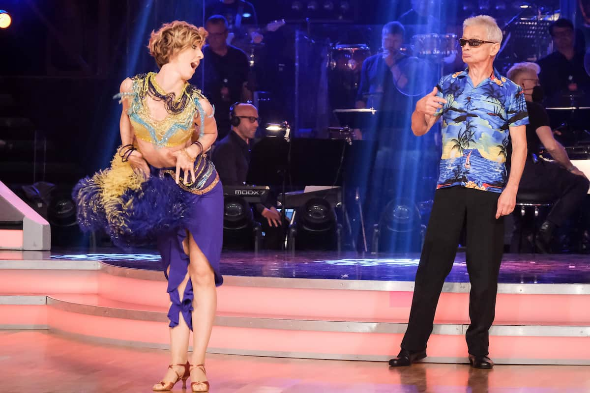 Boris Bukowski und Julia Burghardt bei den Dancing Stars am 1.10.2021