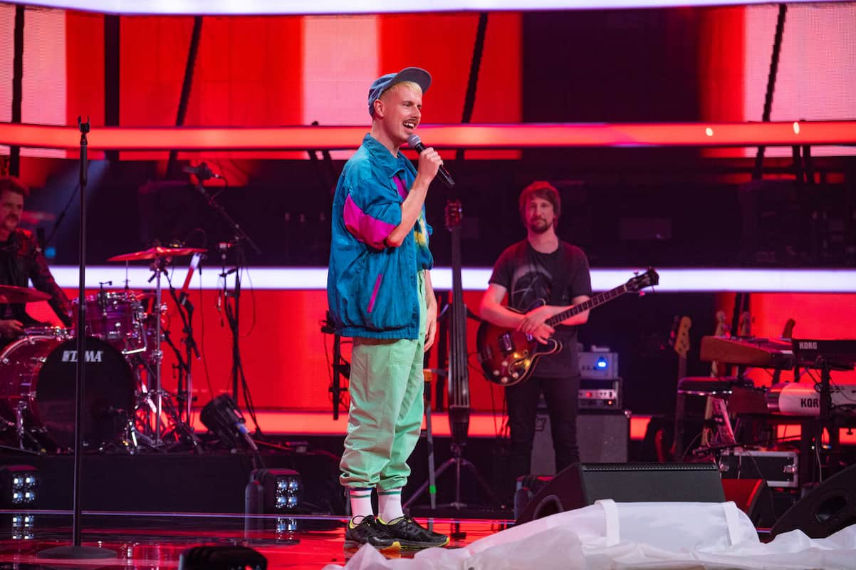 Chris bei The Voice of Germany am 14.10.2021