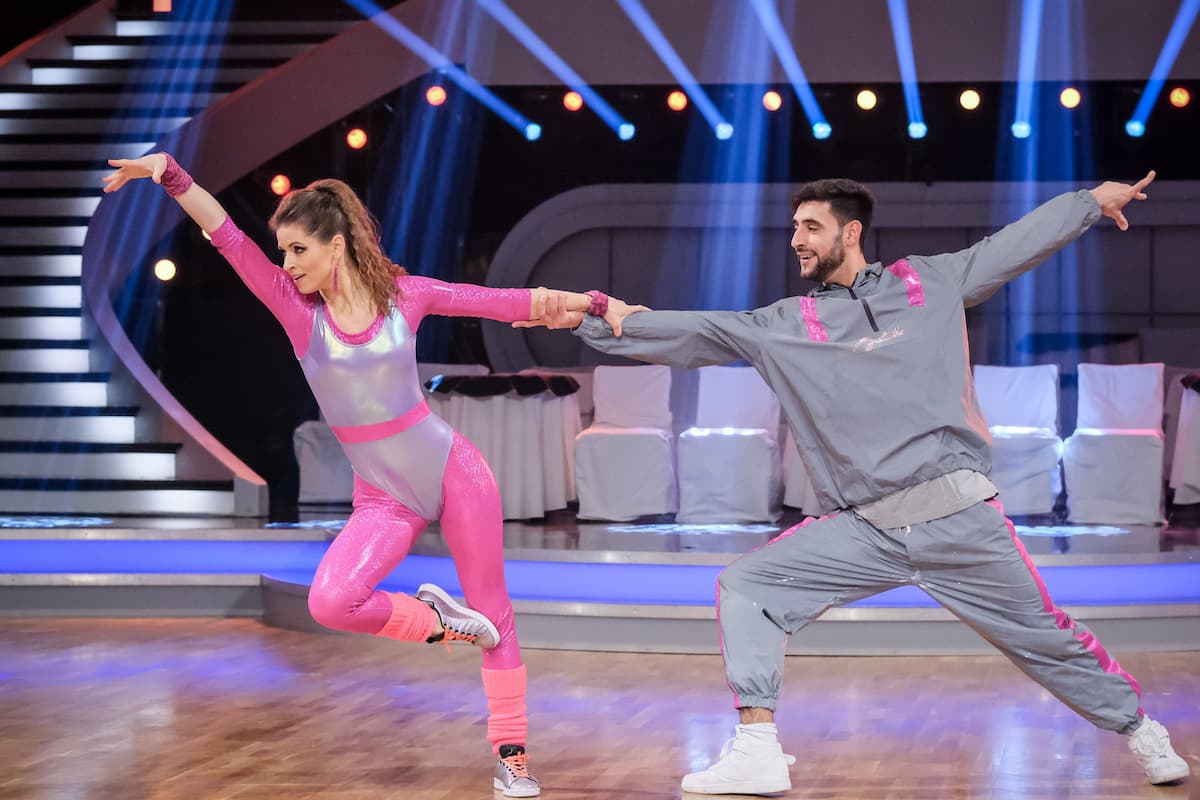 Dimitar Stefanin & Kristina Inhof zur Probe für die Dancing Stars am 22.10.2021