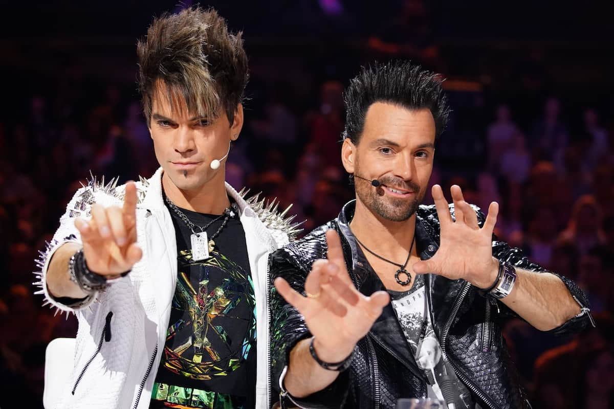 Ehrlich Brothers in der Jury beim Supertalent am 2.10.2021 (Andreas Ehrlich und Chris Ehrlich)