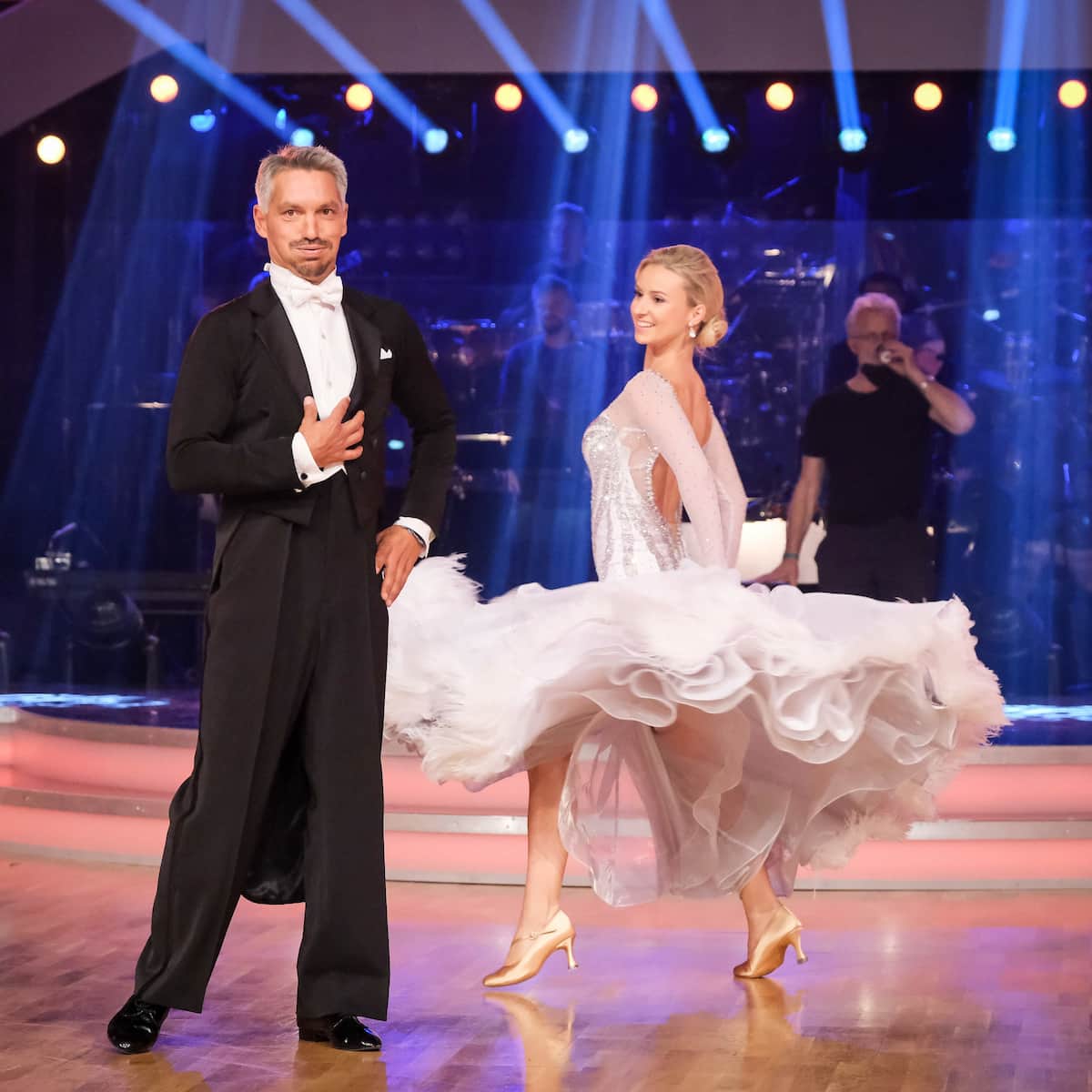 Faris Rahoma und Katrin Kallus bei den Dancing Stars 1.10.2021