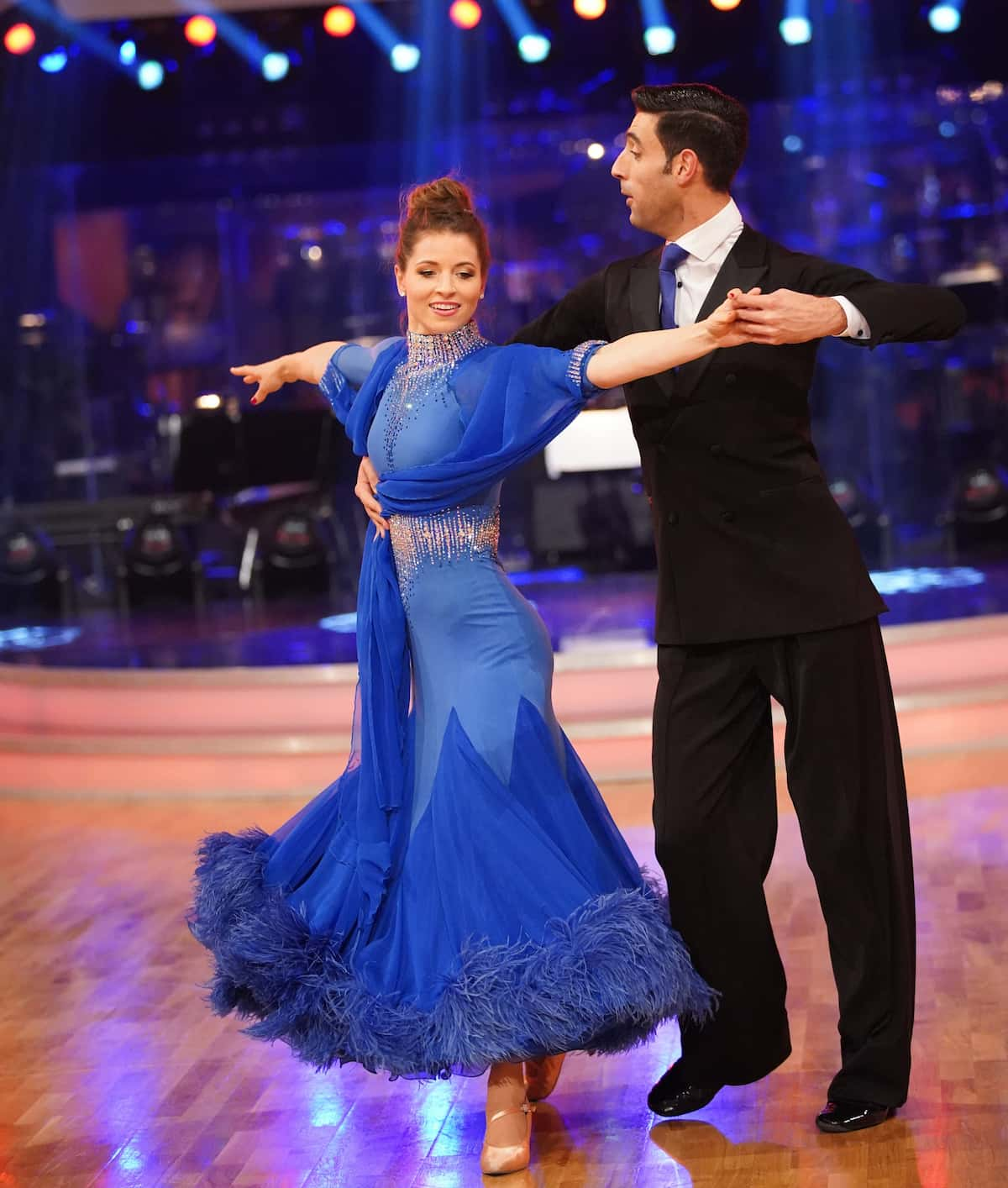 Kristina Inhof - Dimitar Stefanin bei den Dancing Stars am 8.10.2021