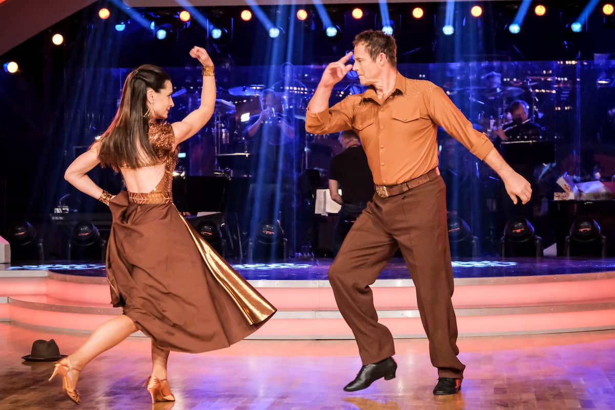 Lenka Pohoralek - Otto Konrad bei Proben für Dancing Stars am 15.10.2021