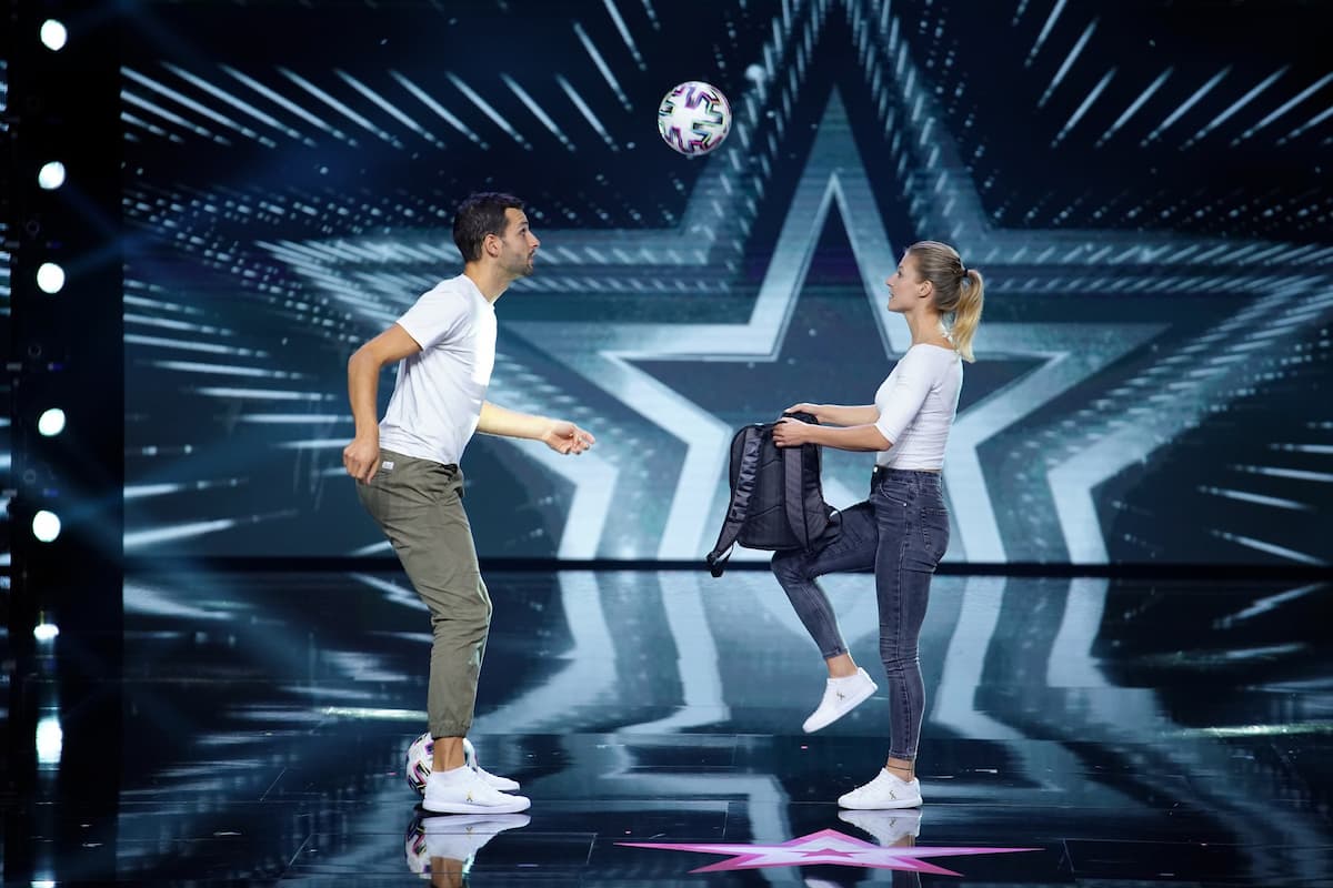 Patrick und Aguska als Kandidaten beim Supertalent am 16.10.2021