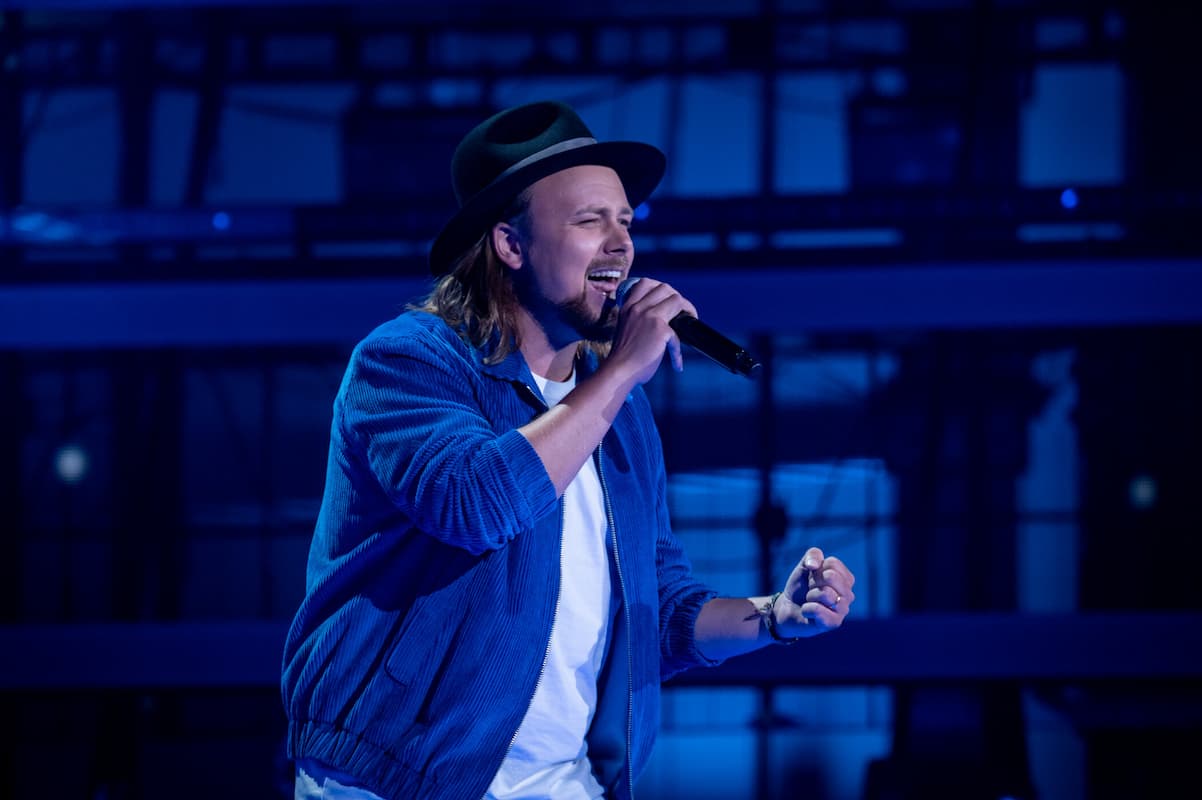 Peter Hoebertz bei The Voice of Germany am 7.10.2021