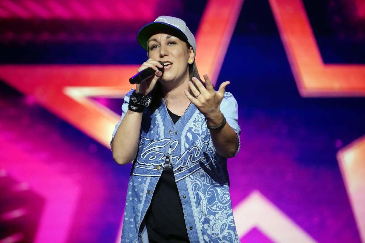 Sofia Eleftheriadou beim Supertalent am 2.10.2021 als Kandidatin