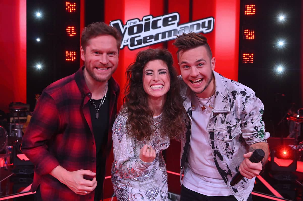 Team Johannes für das Halbfinale TVoG 2021 - im Bild Johannes Oerding, Ann Sophie Dürmeyer, Sebastian Krenz