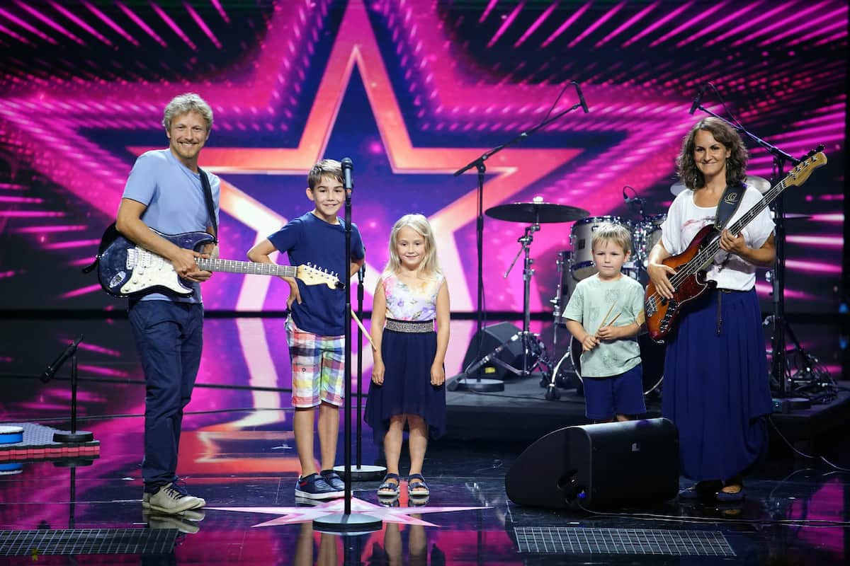 The Family Tones beim Supertalent am 23.10.2021