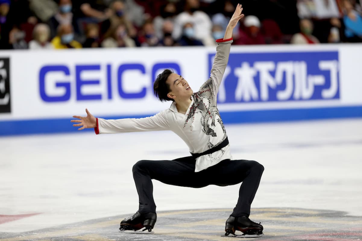 Vincent Zhou - Sieger ISU Grand Prix Skate America 2021