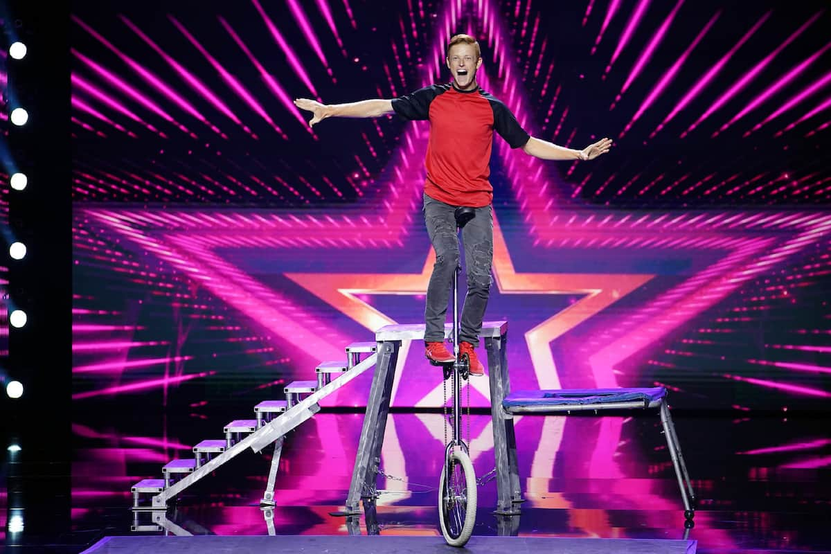 Wesley Williams beim Supertalent am 2.10.2021 als Kandidat