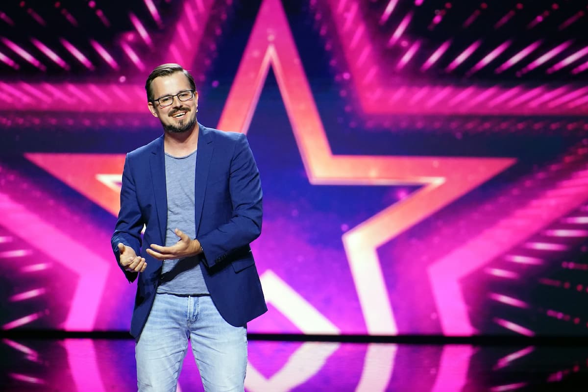 Boris Nikolai Konrad Kandidat beim Supertalent am 6.11.2021