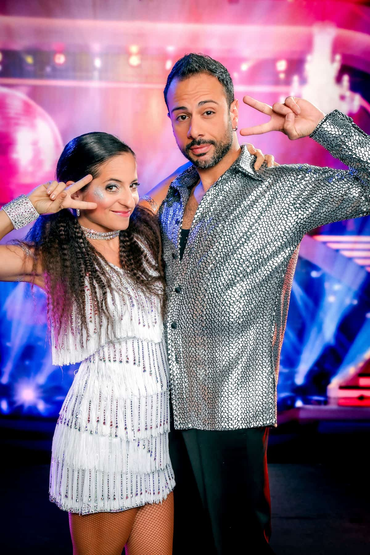 Caroline Athanasiadis - Danilo Campisi bei den Dancing Stars am 13.11.2021