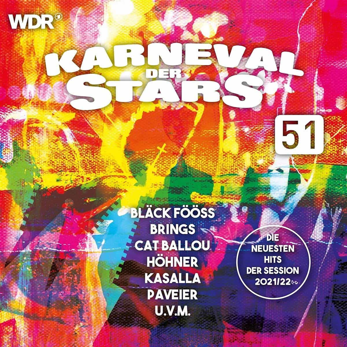 Karneval der Stars 51 - Karnevals-CD 2021-2022