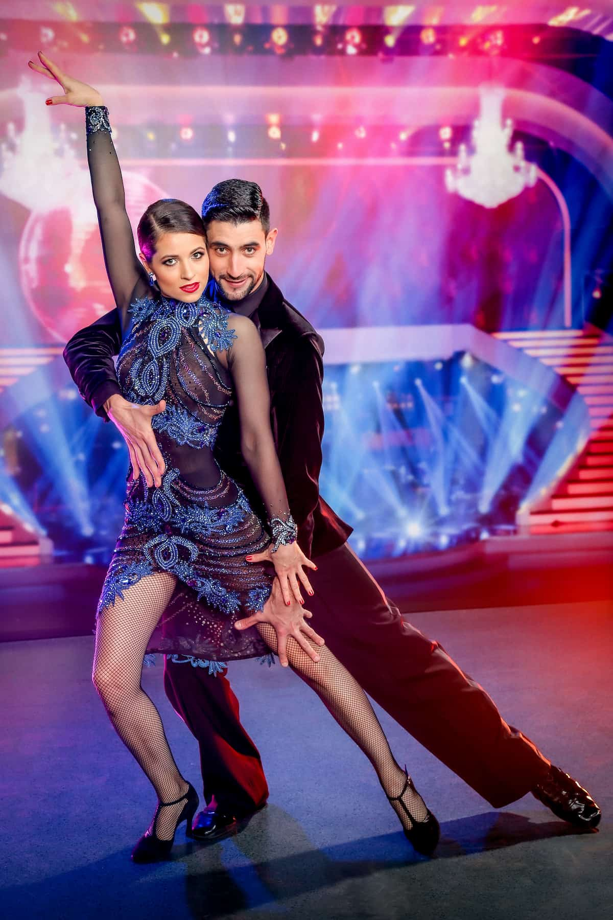 Kristina Inhof - Dimitar Stefanin mit Glück bei den Dancing Stars am 5.11.2021