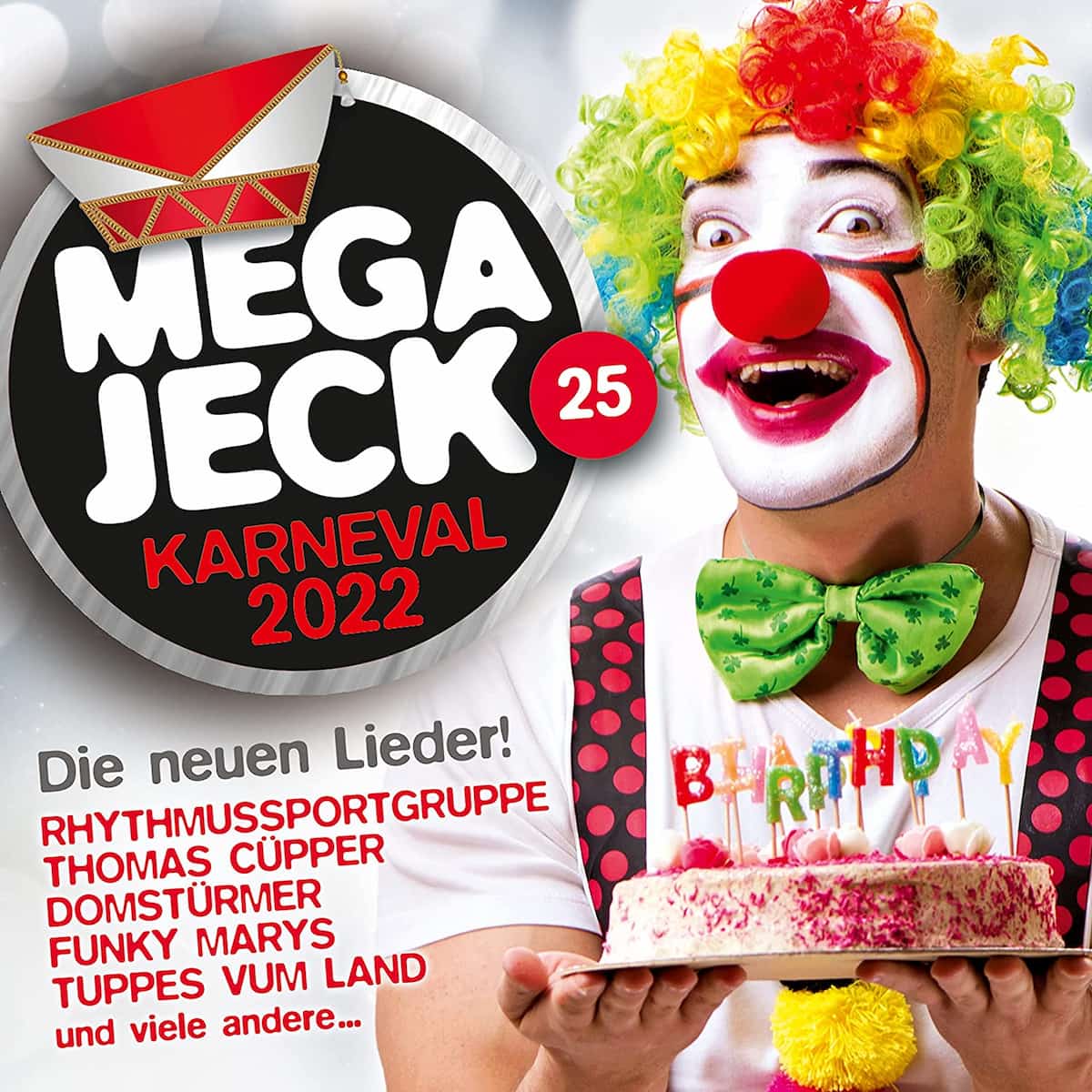 Mega-Jeck 25 - Karnevals-CD 2021-2022