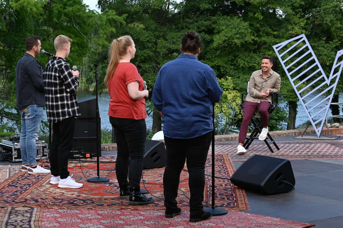 Robin, Tillman sowie Lisa, David und Anna Battle im Team Nico bei TVoG am 21.11.2021