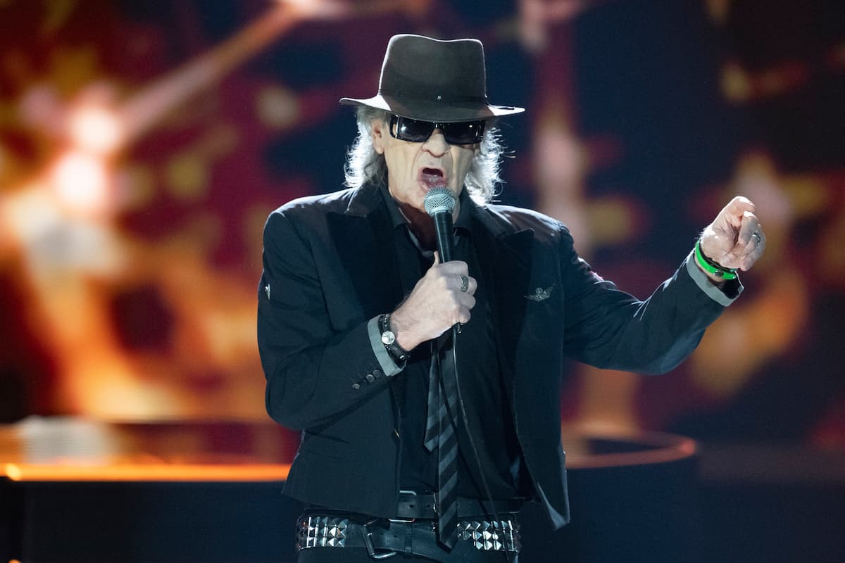 Udo Lindenberg bei Wetten, dass.. am 6.11.2021