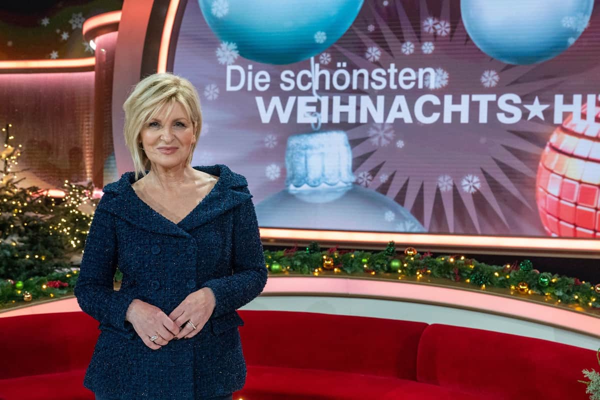 Carmen Nebel am 1.12.2021 Die schönsten Weihnachts-Hits im ZDF